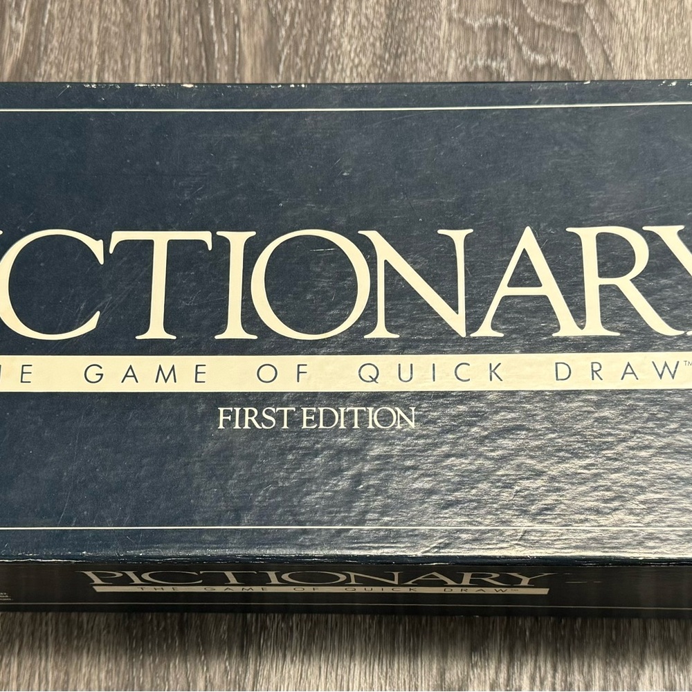 Pictionary First Edition Game - Black